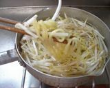 最近の冷凍ラーメン＋もやし作り方10写真