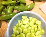 そら豆茹で方。作り方1写真