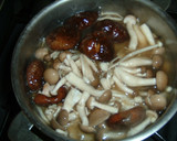 たっぷりきのこ♡つるつる鶏肉のお碗作り方3写真
