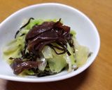 5分で簡単！きくらげやみつき塩キャベツ作り方4写真