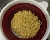 辛ラーメンでピリ辛そばめし作り方2写真