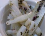 ふりかけで味付け！やまいもの和風小鉢作り方5写真