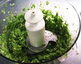 セロリの葉入りカレー作り方1写真