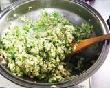 セロリの葉入りカレー作り方2写真