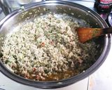 セロリの葉入りカレー作り方3写真