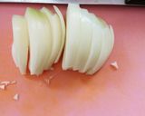 そぼろリメイク！ガリバタマヨ醤油パスタ！作り方2写真