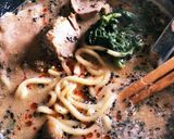 こってり濃厚♪ごま担々麺作り方4写真