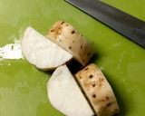 楽チン手間なし長芋のマヨポンチーズ焼き♡作り方1写真