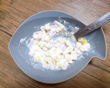 お弁当に☆ハムマヨコーンのピーマンカップ作り方1写真