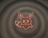 イーブイのおえかきパンケーキ作り方14写真