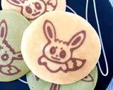 イーブイのおえかきパンケーキ作り方16写真