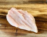 むね肉で【茹で鶏とキュウリのごま酢和え】作り方1写真