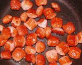 カルボナーラ美味和風☆チーズとかつお醤油作り方3写真