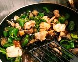 簡単！茄子と鶏肉の甘酢あんかけ！作り方3写真