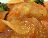 簡単★丸ごと新玉ねぎのトマトソース煮作り方6写真