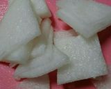 簡単♡大根の即席漬け～(๑>∀<๑)♬作り方1写真