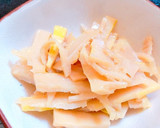 簡単！美味しい★タケノコメンマ（しなちく作り方10写真