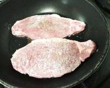 夏にピッタリ☆お酢でさっぱりポークソテー作り方3写真