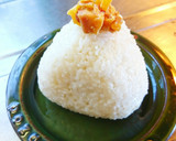 壷漬けと唐揚げの絶品おにぎり作り方4写真