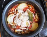 【炊飯器】トマト缶でリゾット風お肉も一緒作り方3写真
