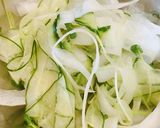 くらげとスライス野菜の中華風 和え物作り方6写真