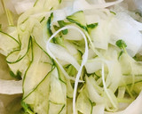 くらげとスライス野菜の中華風 和え物作り方6写真