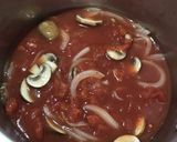 サバ味噌缶のトマトクリーム煮！作り方5写真