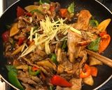 筍と2種のピーマンの旨辛肉味噌炒め作り方6写真