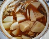 簡単 おかず❃たけのこと鶏むね肉の味噌煮作り方4写真