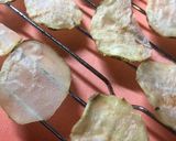 揚げない！レンジでポテトチップス作り方8写真