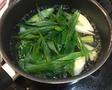 ホンビノス貝と柔らかネギの酢味噌和え作り方3写真