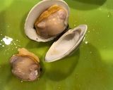 ホンビノス貝と柔らかネギの酢味噌和え作り方5写真