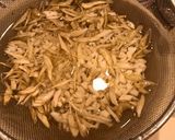 蓮根と牛蒡入り コリシャリ鶏そぼろ作り方1写真