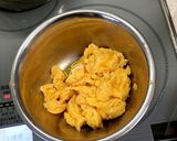 簡単。シンプルな平茸と卵の中華炒め作り方2写真