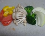 【下味冷凍】めかじき&野菜のオーブン焼き作り方2写真