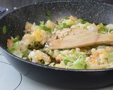 豪華レタスチャーハン作り方3写真