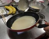 クレープ　ミルクキャラメルバナナソース作り方6写真
