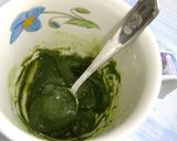 カルシウム強化☆無糖抹茶バニラミルク作り方1写真