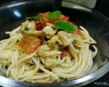 トマトとレタスのチーズon挽き肉サラダ作り方17写真
