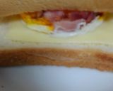 ベーコンエッグハンバーガー用作り方2写真