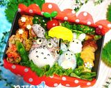 『雨のお散歩♡トトロ』弁当♡キャラ弁作り方6写真