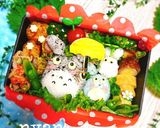 『めいちゃんとﾄｳﾓﾛｺｼ』キャラ弁♡作り方9写真