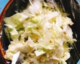 簡単!絶品もう一品!キャベツのコク旨和え作り方1写真