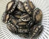 あわびと野菜のアヒージョ作り方1写真