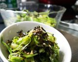 ビールの供！キャベツと塩昆布のごま油和え作り方3写真