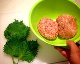 手作り大葉のハーブソーセージ ♪♪♪作り方1写真