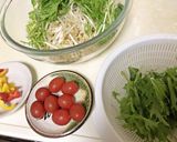 野菜たっぷり♪ムネ肉の冷しゃぶ風作り方1写真
