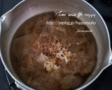 まぐろだしで厚揚げと水菜のにゅうめん作り方2写真