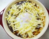 おからで糖質オフ！卵のせ焼きチーズカレー作り方4写真