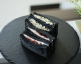 真っ黒 竹炭食パン☆一斤作り方10写真